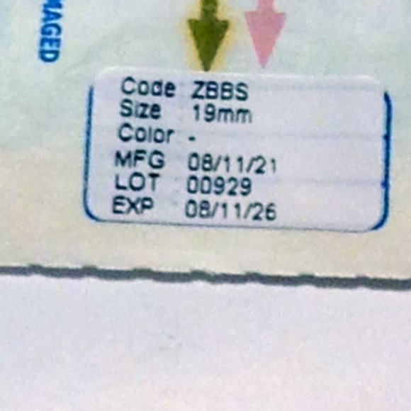 New EO gas sterilized 316L Surgical Steel Stud - Picture 2 of 4